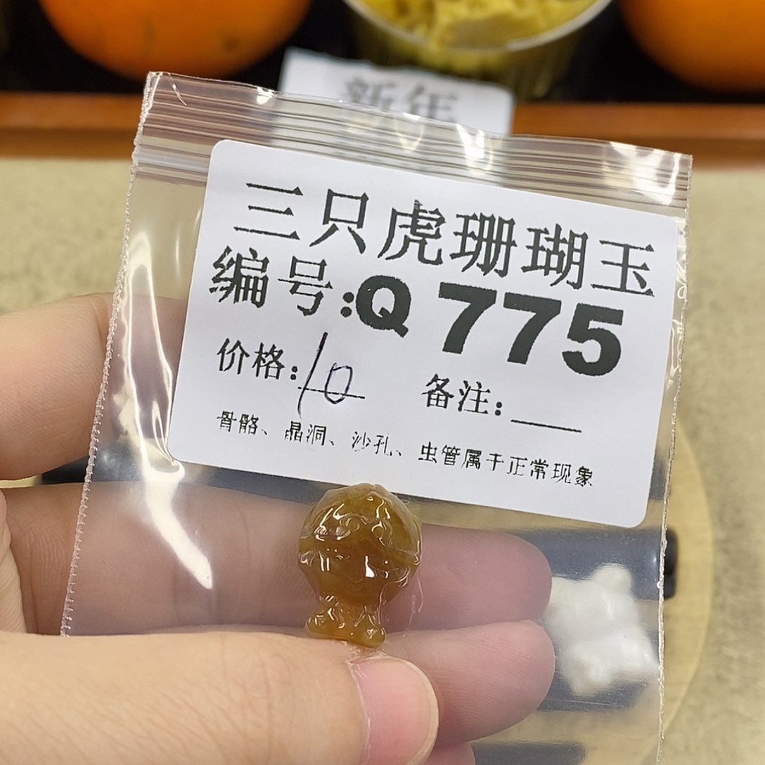 硅化珊瑚（珊瑚玉）1未镶嵌鸿*
