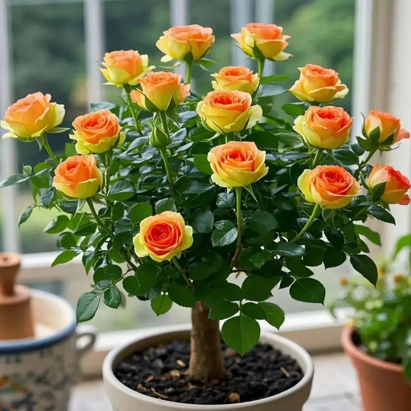 【四季开花】香水玫瑰花老桩苗四季开花耐寒耐热植物盆栽大花浓香型