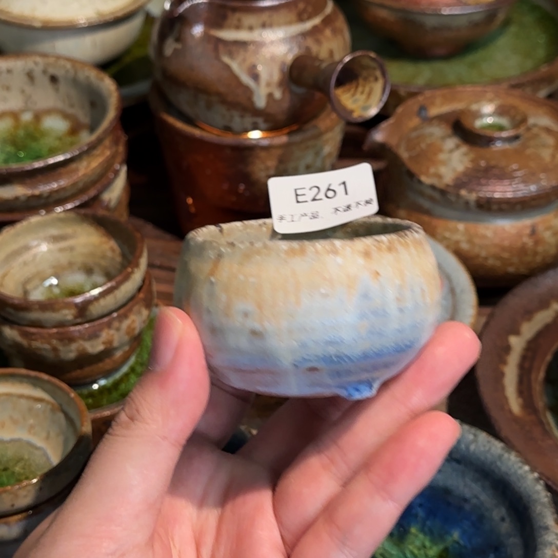 E261破碎感泥料非柴烧跑单禁拍