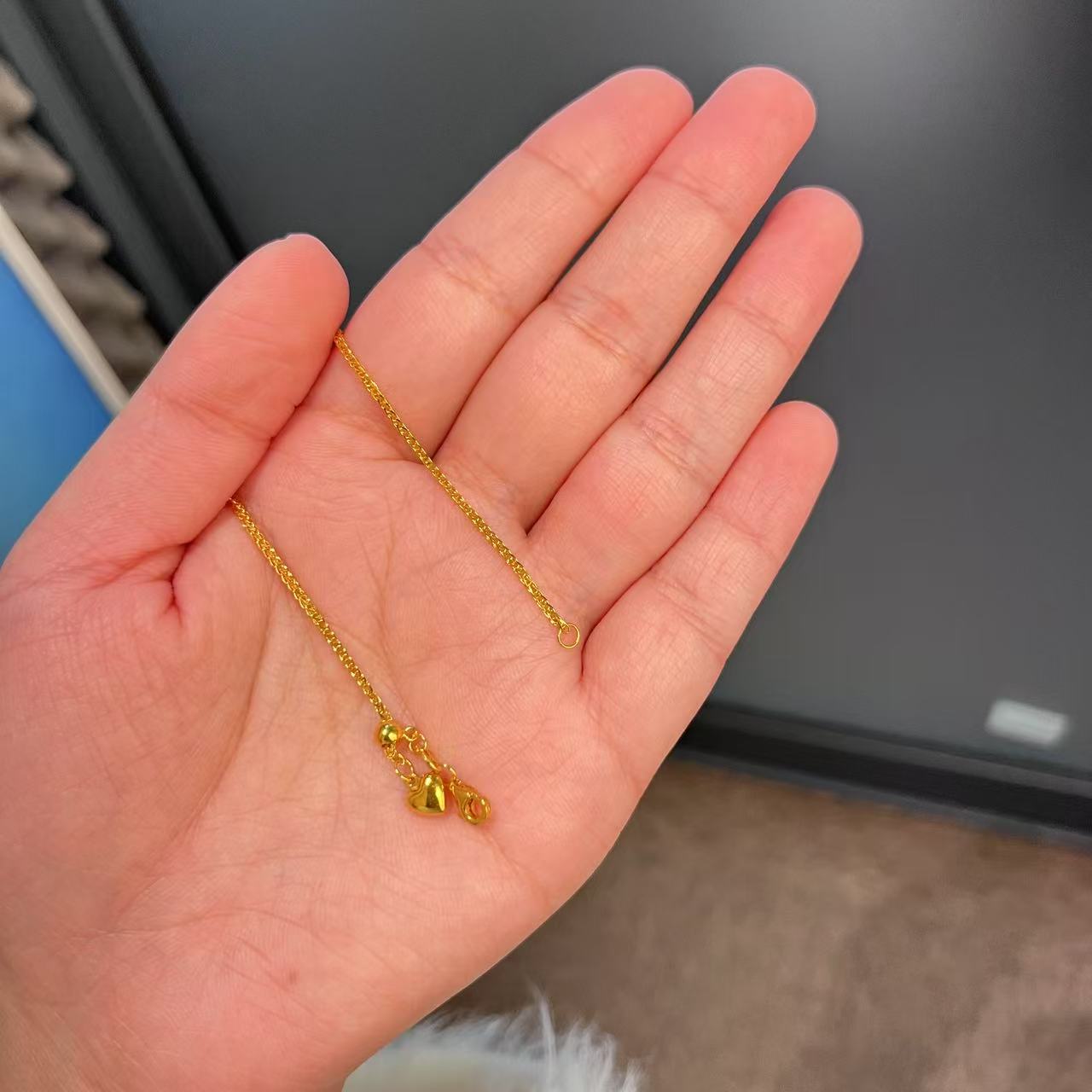 足金999项链   5.46克