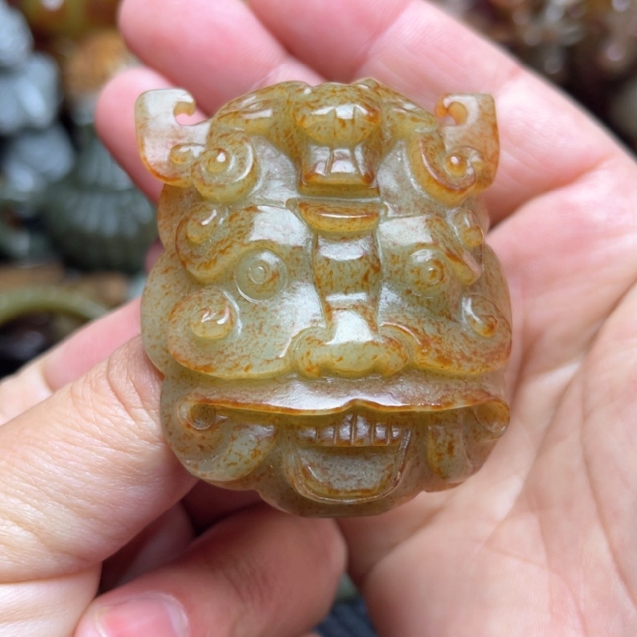 【闪购商品】和田玉挂件未镶嵌营**你