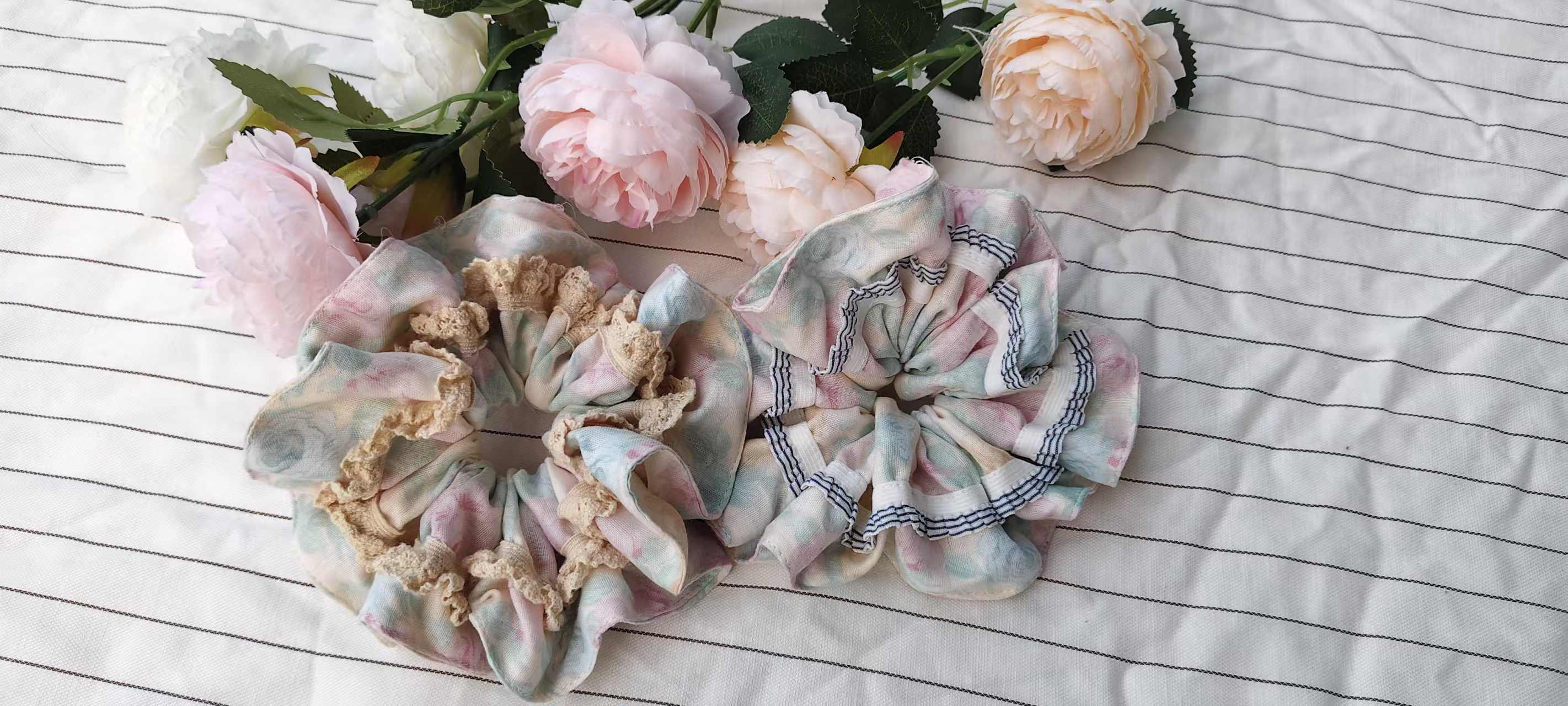 日韩甜美风朋克风甜美女发绳发圈可爱头饰温柔仙女