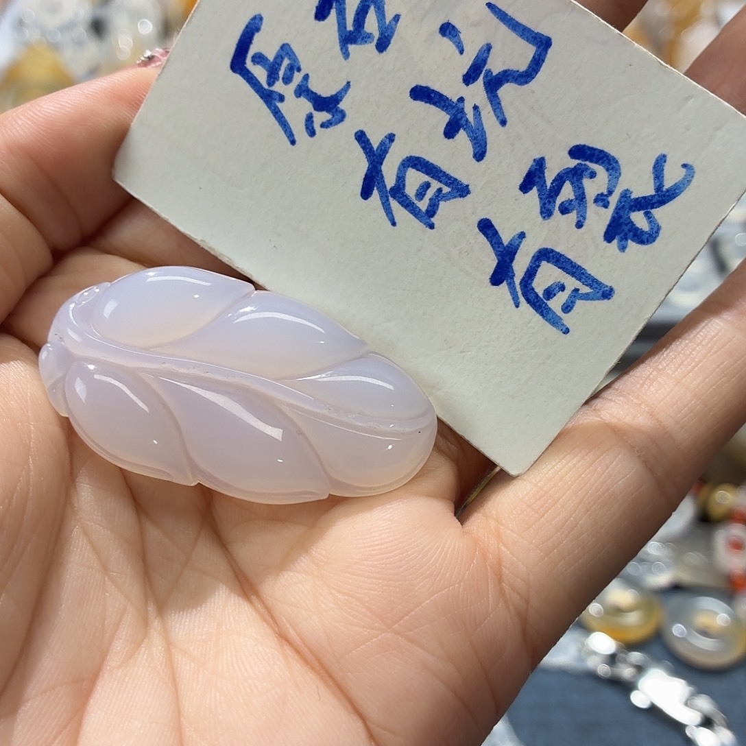 玛瑙/玉髓未镶嵌吊坠(不含链)