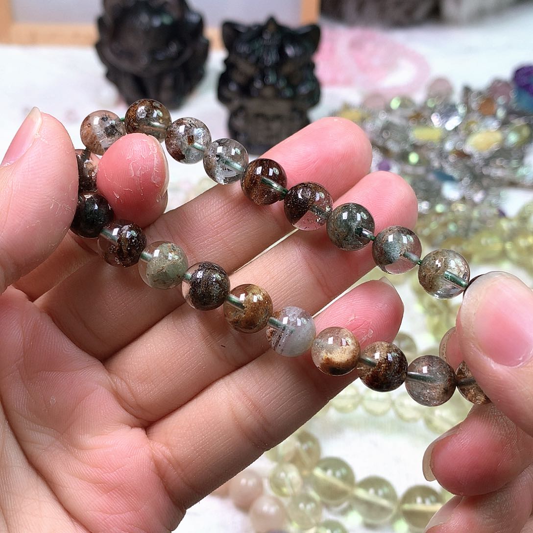 水晶手链未镶嵌琳**贝天然