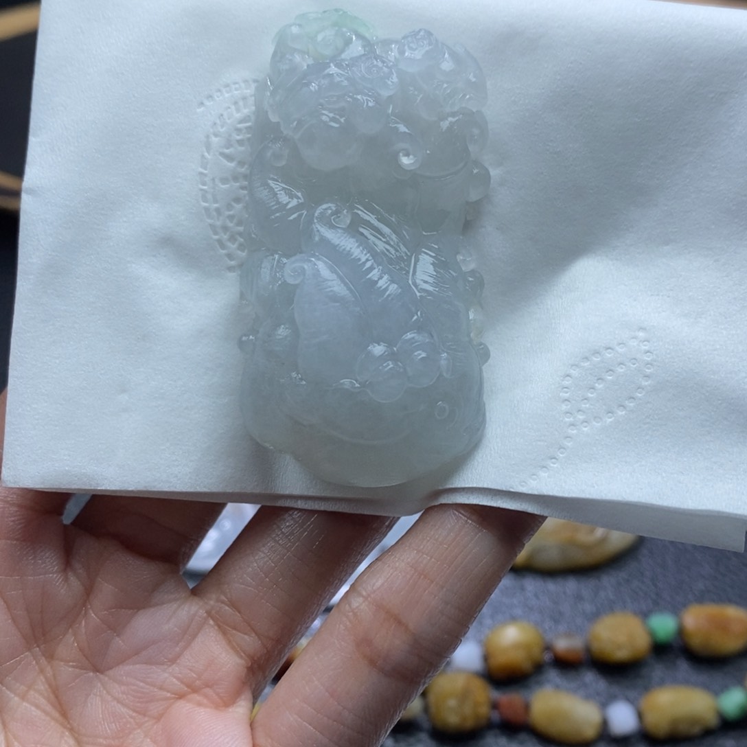 定制翡翠未镶嵌浮*客