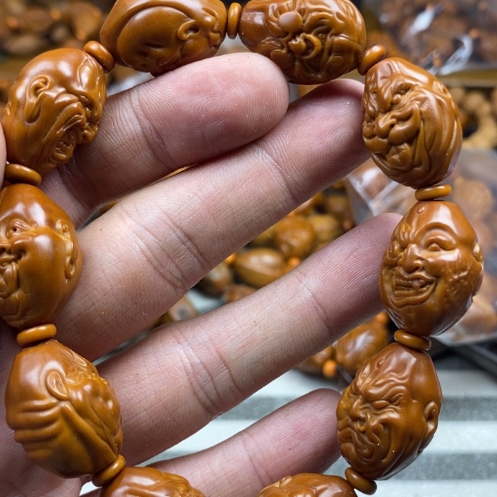 手串/手链橄榄核橄榄核雕工艺手串