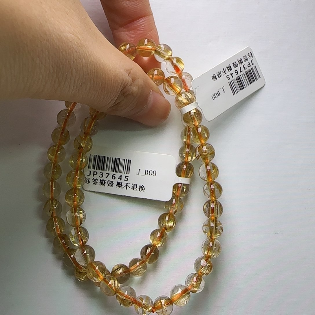 水晶手链未镶嵌手链J P37645飞飞多样性发一