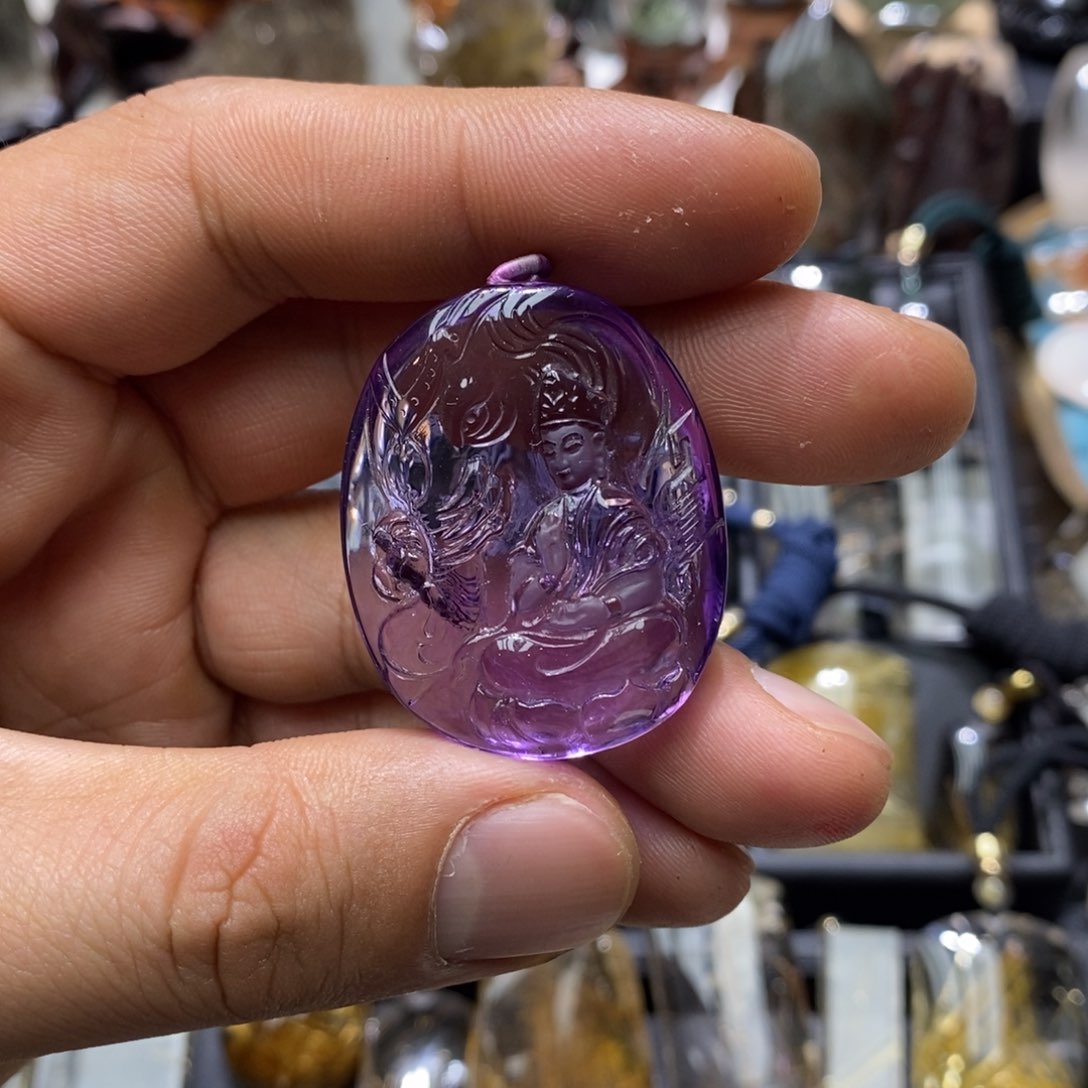 水晶颈饰未镶嵌鱼****海