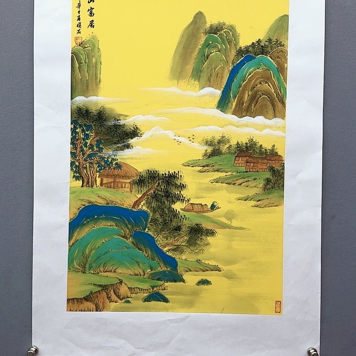 国画书法作品多次参加