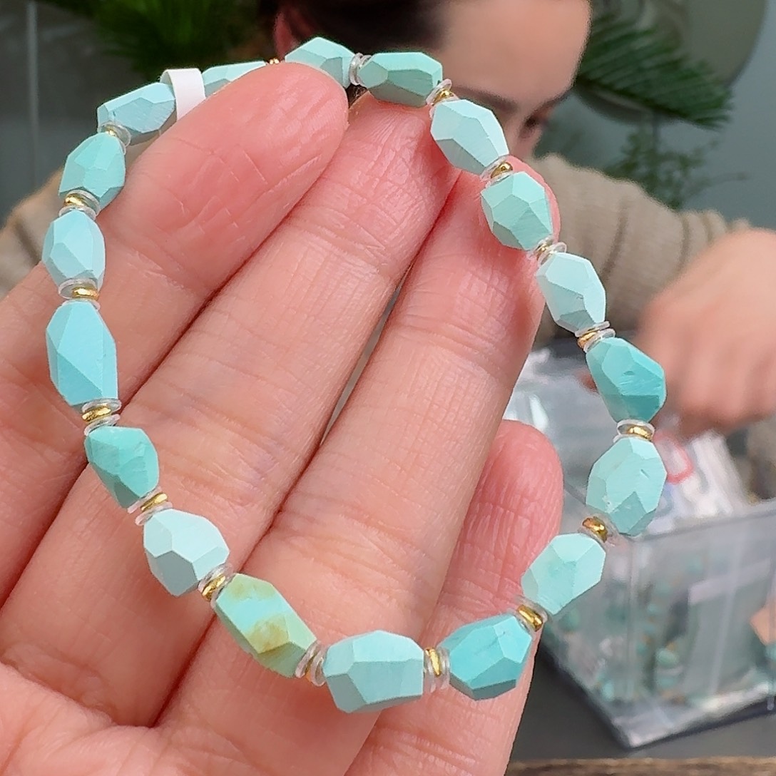 绿松石珠宝奇石未镶嵌萄*