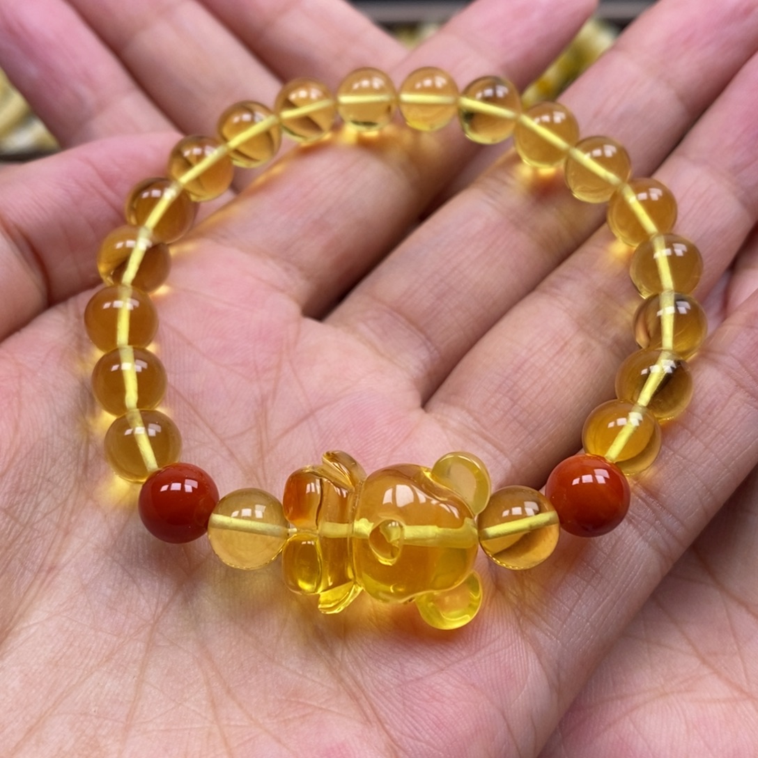 琥珀未镶嵌裸石蜜蜡