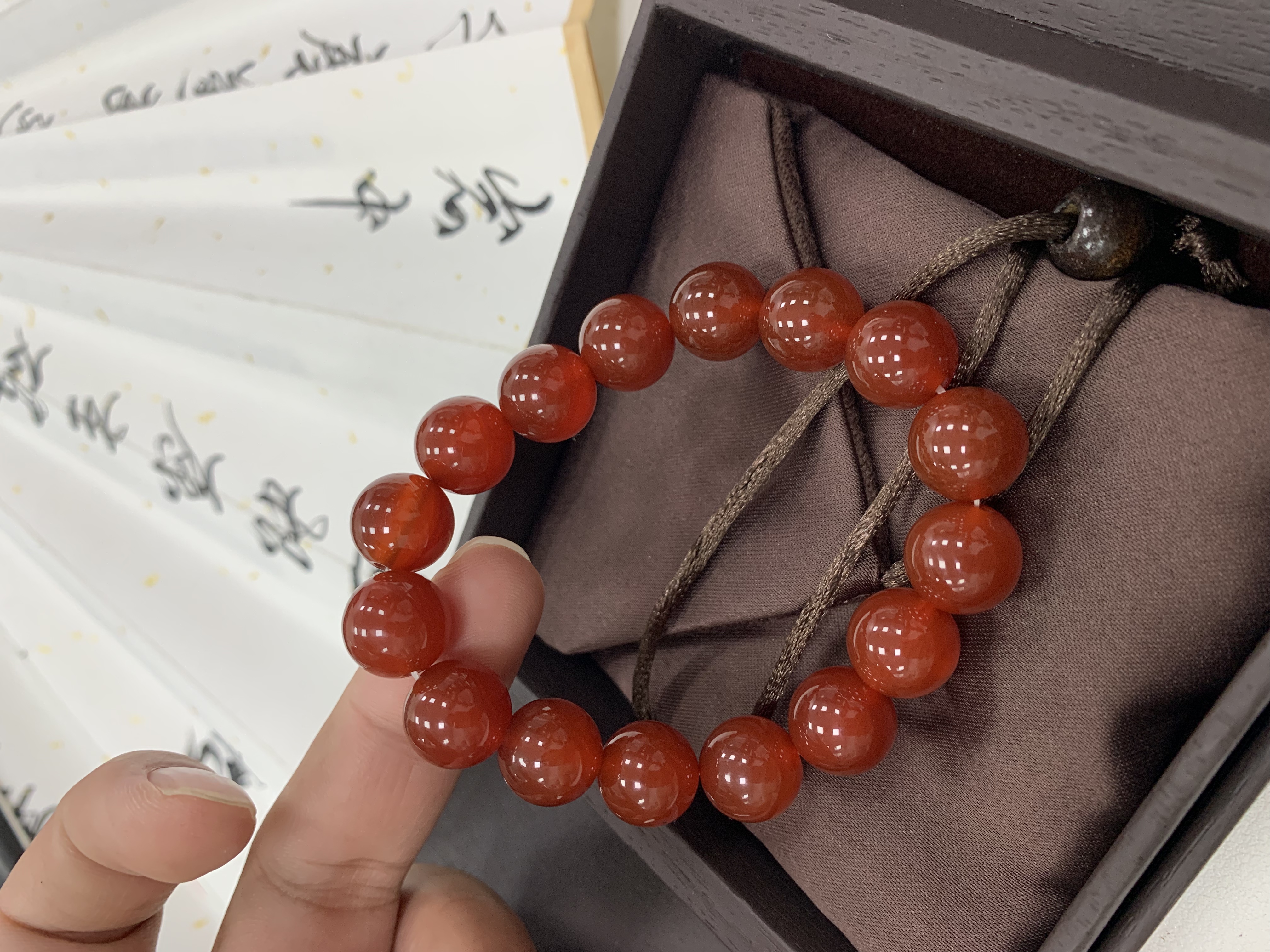 天然玛瑙手串饰品