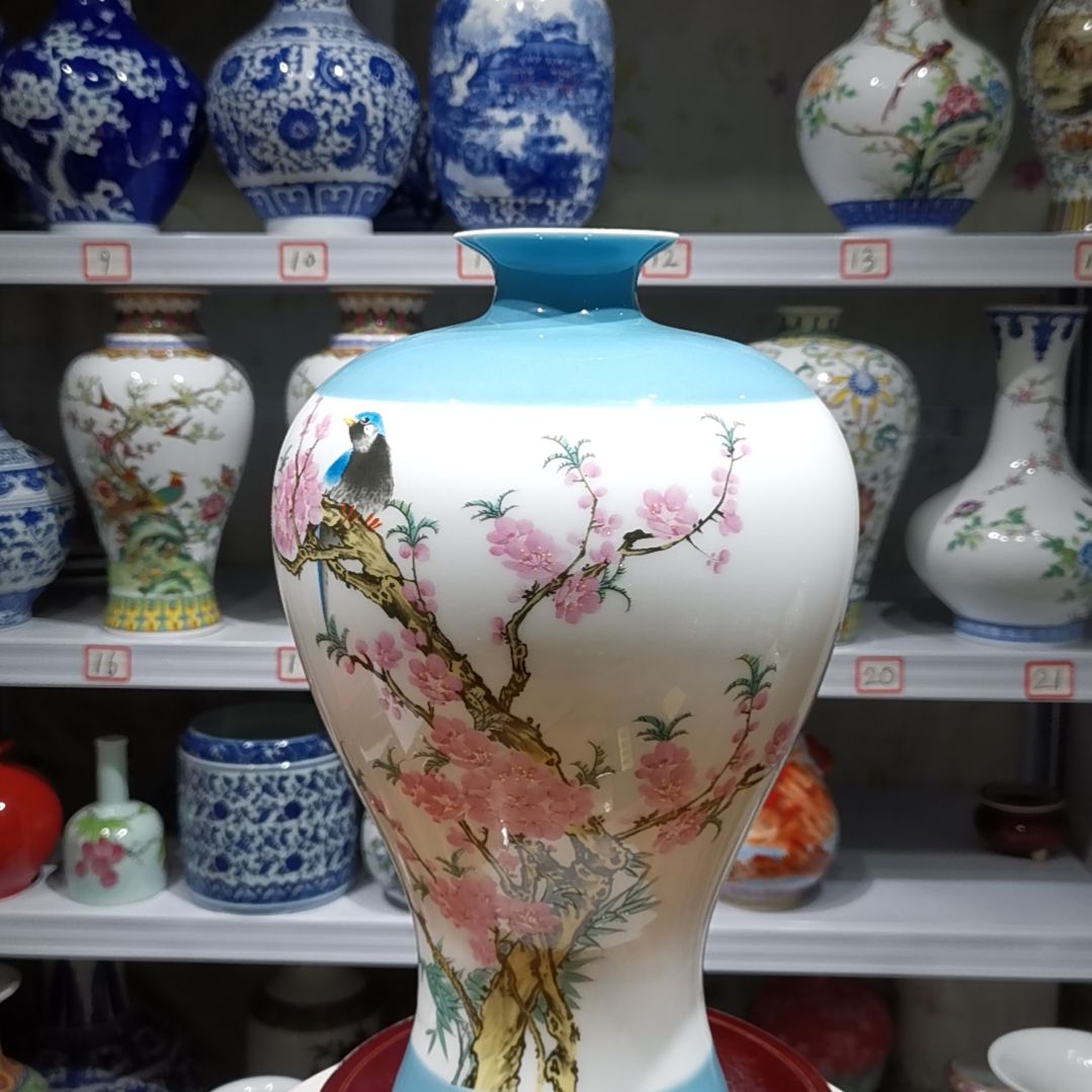 瓶景德镇陶瓷花瓶摆件