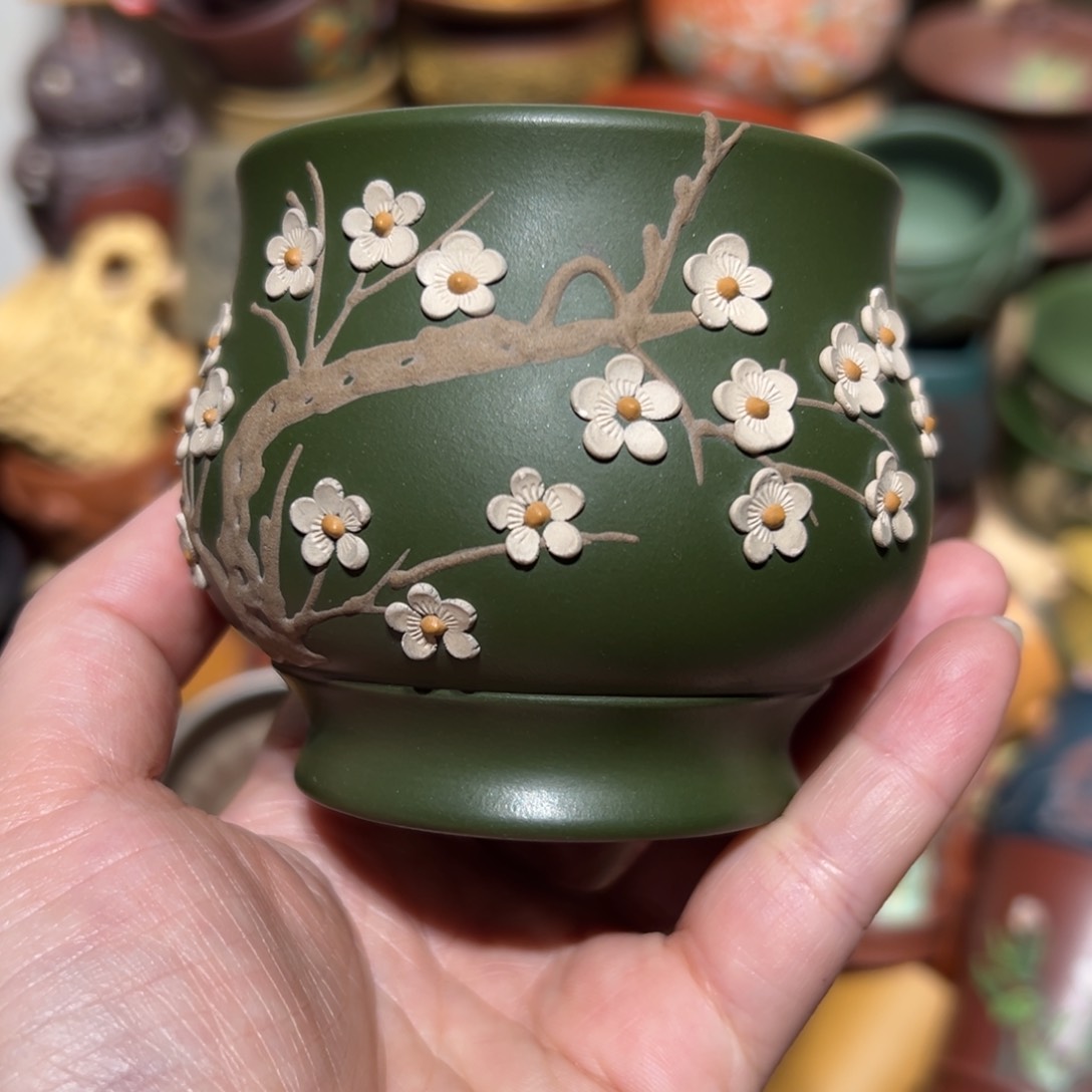 紫砂茶杯宜兴紫砂主人杯