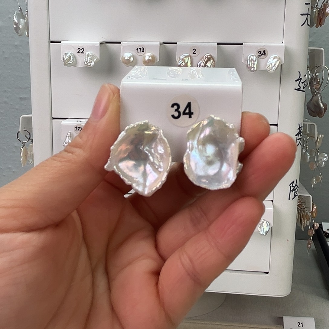 ****妞非金属925银淡水34