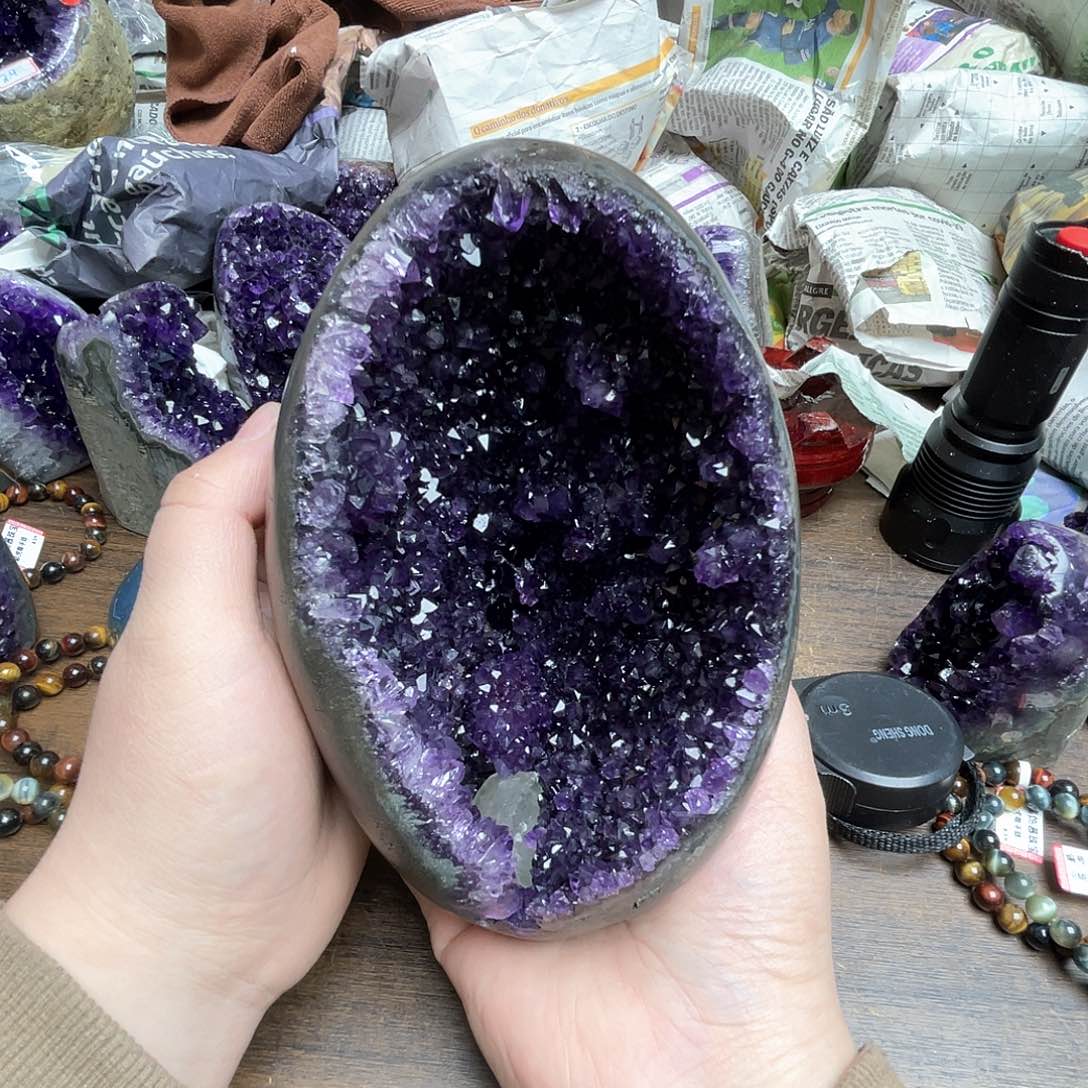 紫晶大型摆件（非配饰）未镶嵌甜*仙