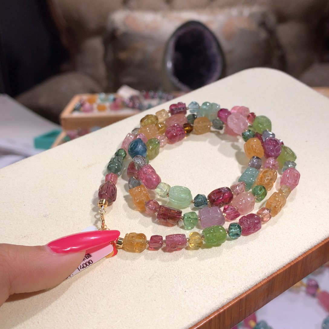 未镶嵌多样性发货其一碧玺