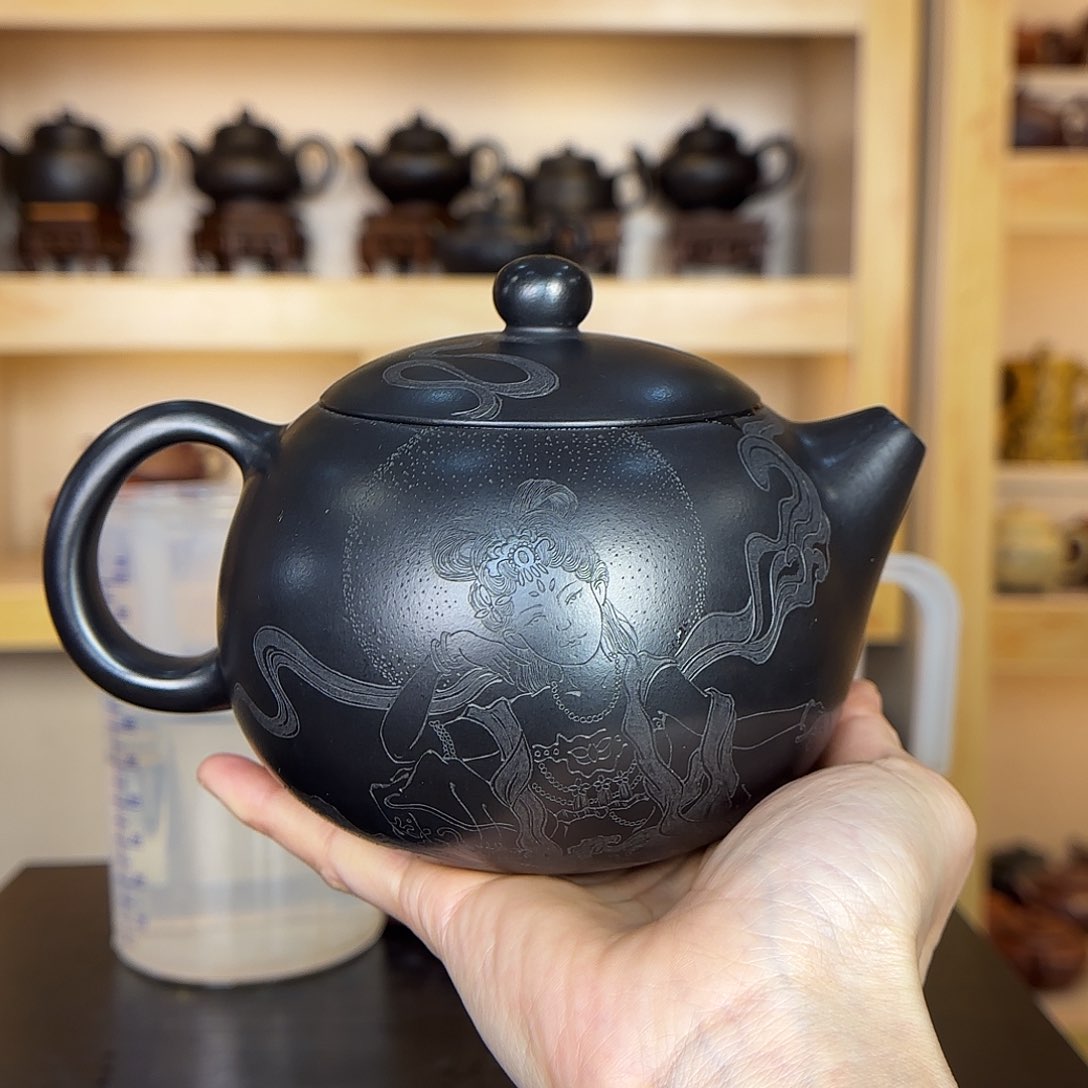 紫砂茶壶李桂敏老师680cc