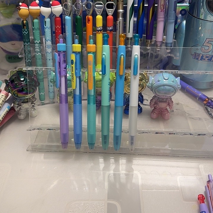 点石点石点石可擦蓝色6支