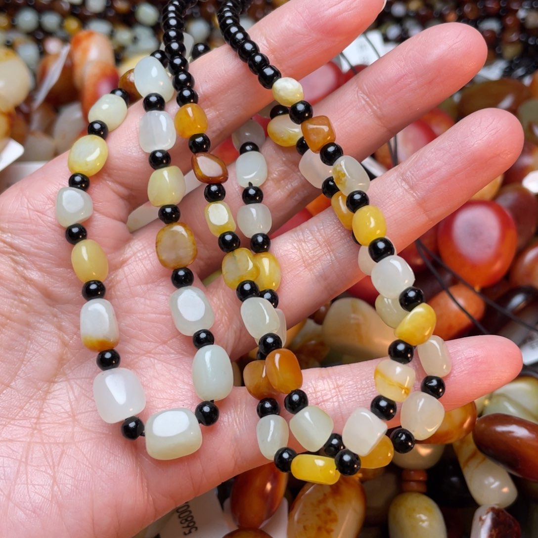 和田玉手链未镶嵌