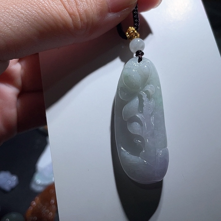 颈饰未镶嵌翡翠天