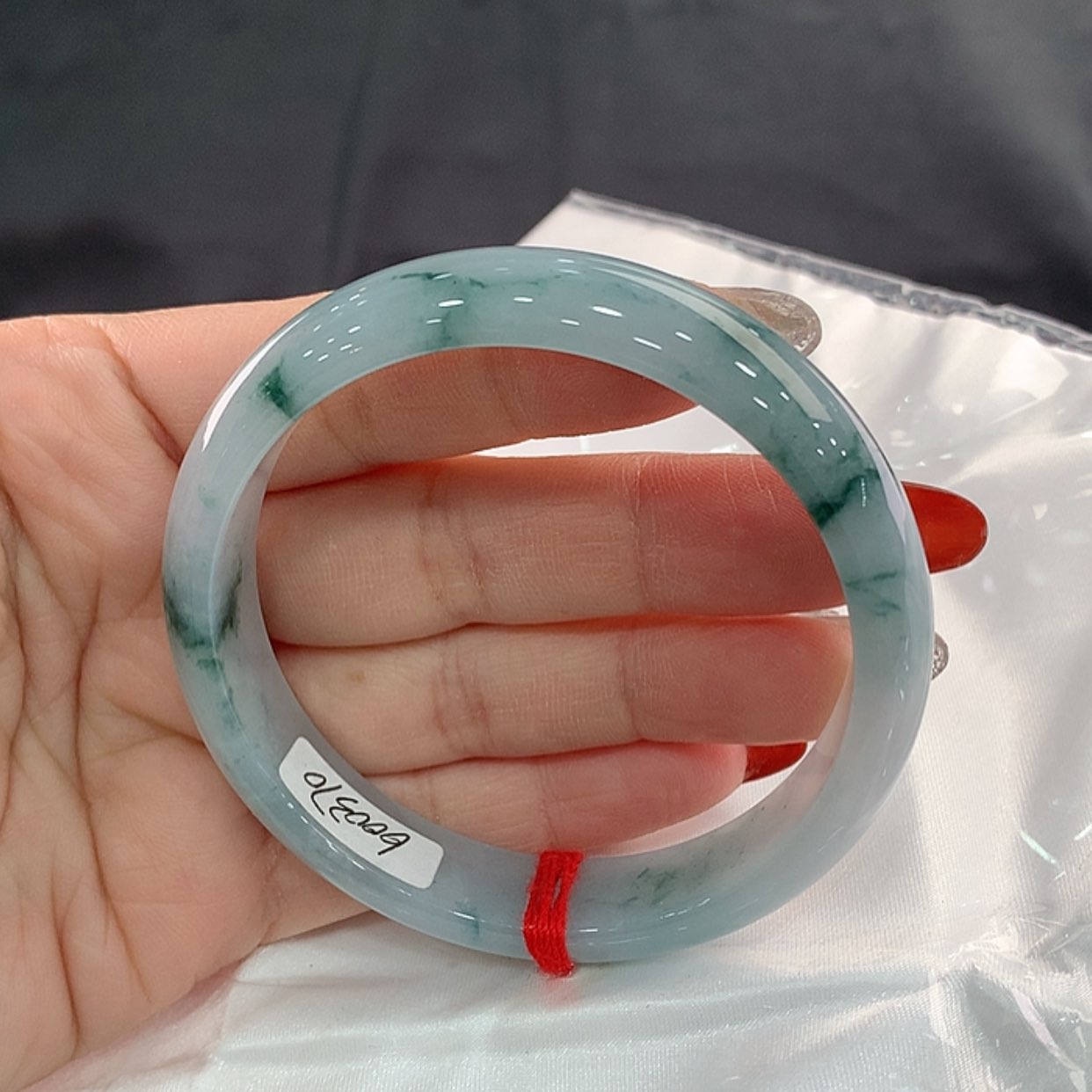 【闪购商品】翡翠手镯未镶嵌59.8，59/60