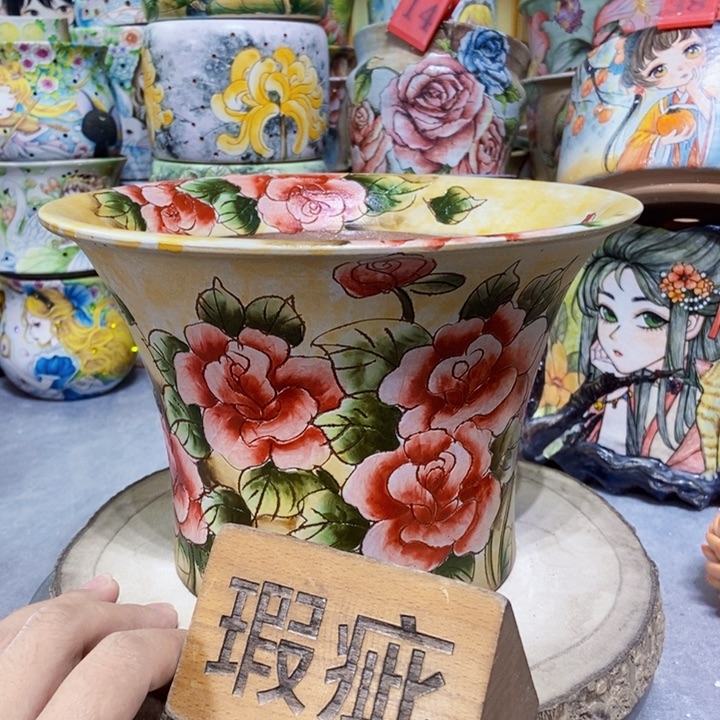 景德镇艺术手绘作品