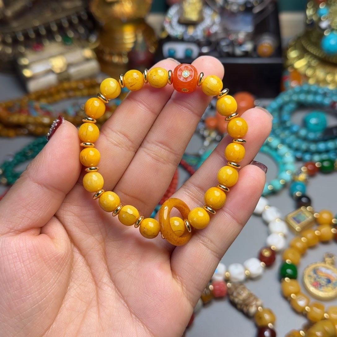 琉璃DIY菩提108/菩提手串