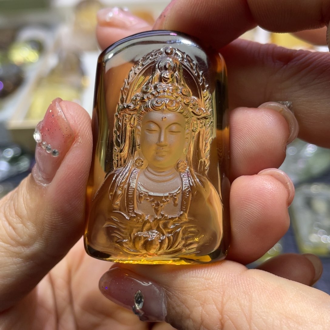 水晶颈饰未镶嵌定制