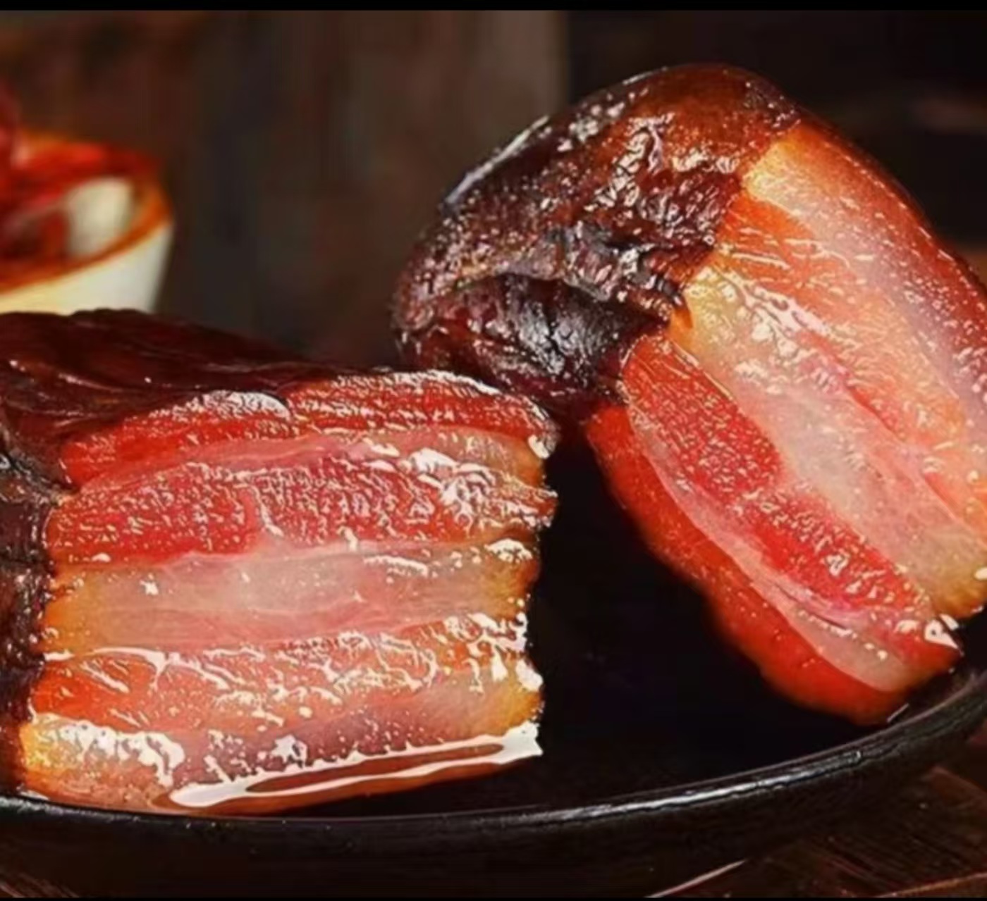 买二斤送三斤 柴火烟熏腊肉农家腊肉5斤Q