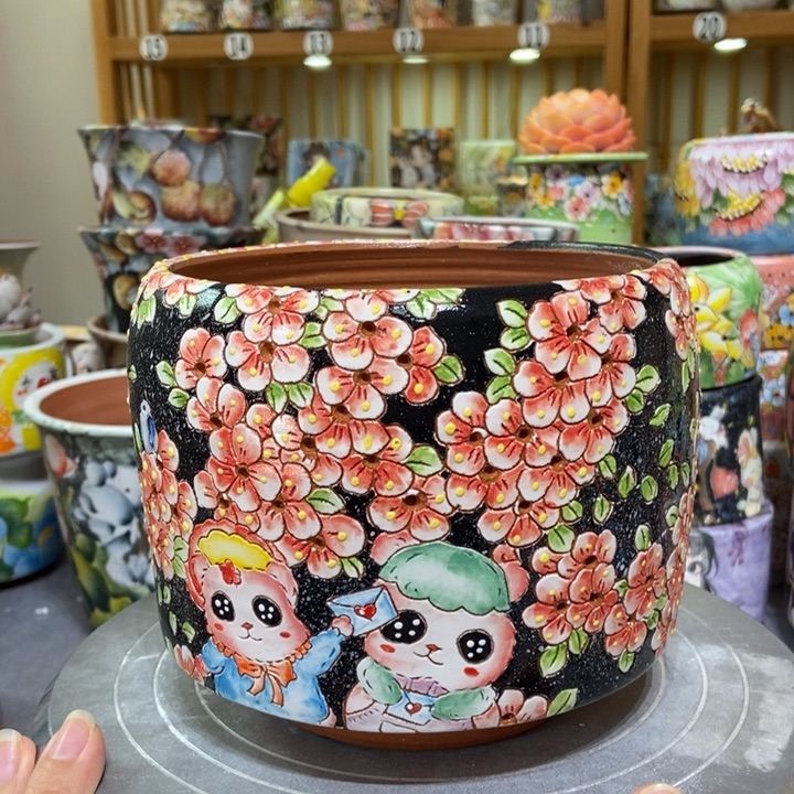 景德镇艺术手绘作品