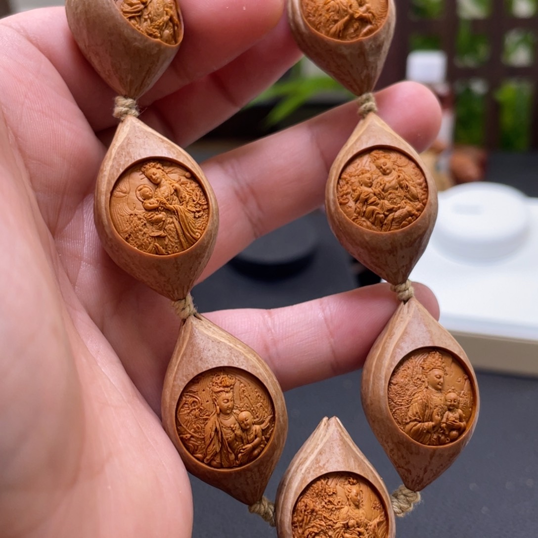 橄榄核吊坠橄榄核