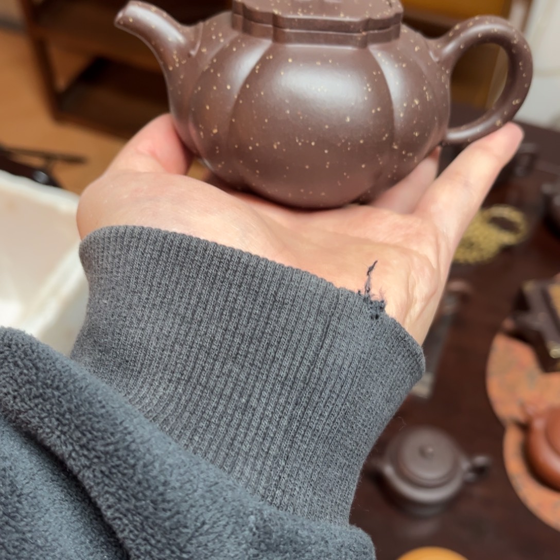 蔚***"紫砂茶壶太极如意紫砂壶