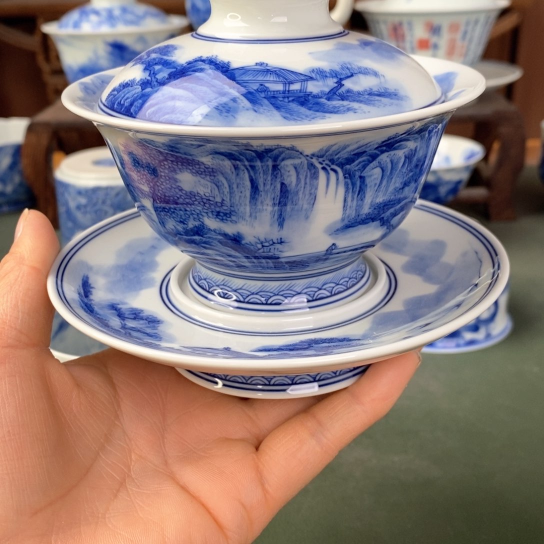 杯景德镇陶瓷手工手绘