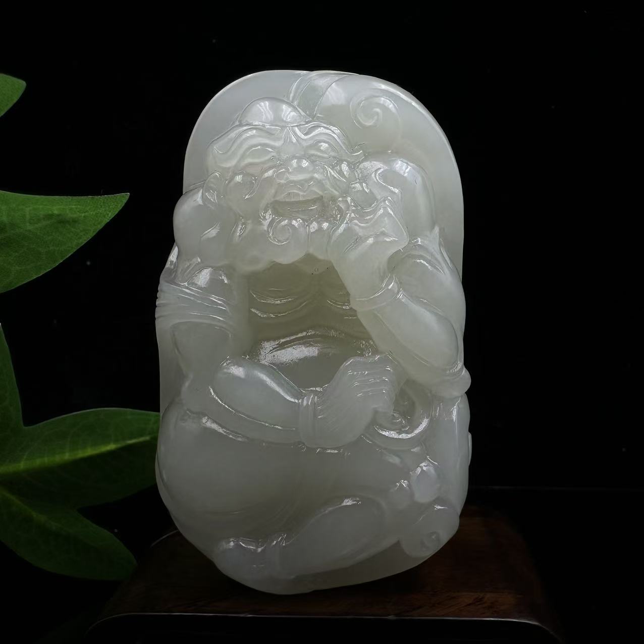 A1447 和田玉手把件 HS631201867