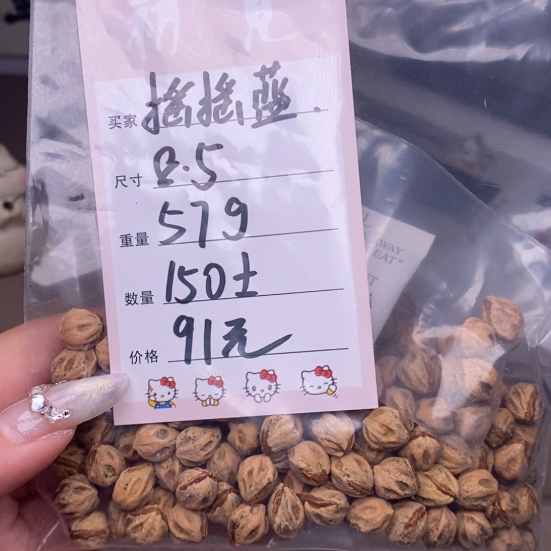 摇***蓝柏香籽/百香籽吊坠