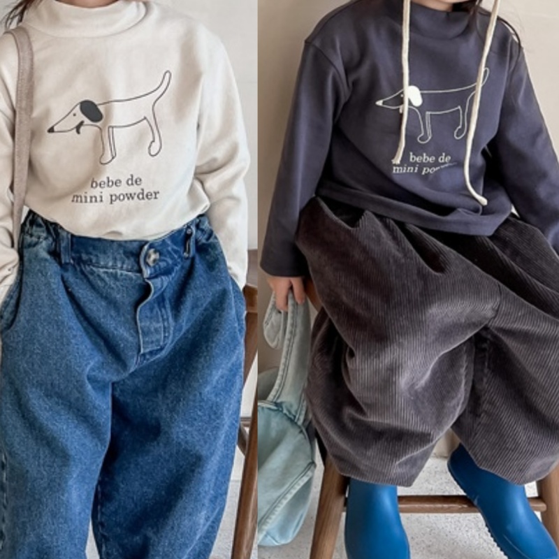 【ab.baby】童装秋冬季儿童韩版高领T恤男童女童保暖上衣长袖打底衫