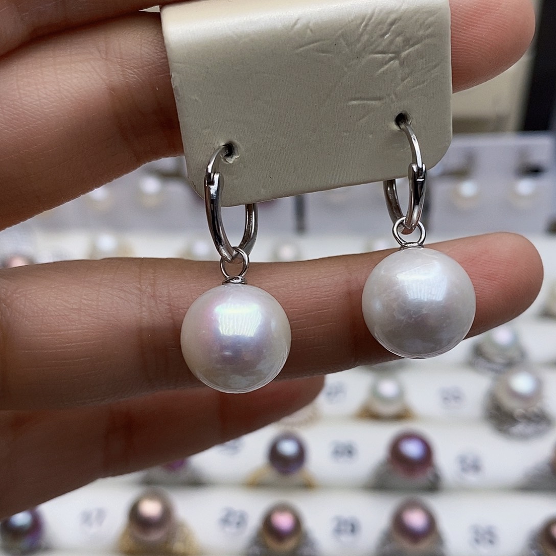 淡水珍珠颈饰银S925镶嵌