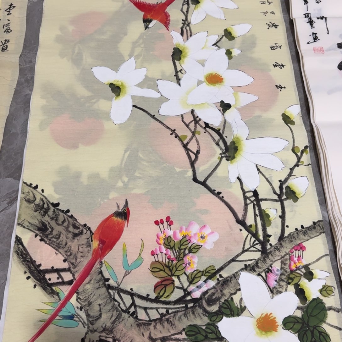 国画晓彤美术馆直播间