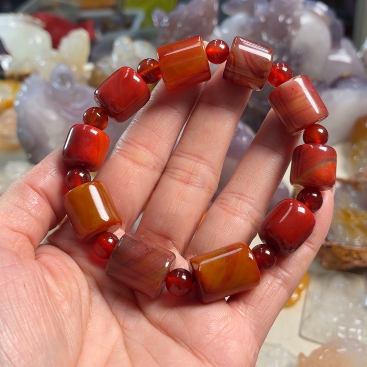 玛瑙/玉髓未镶嵌吊坠(不含链)