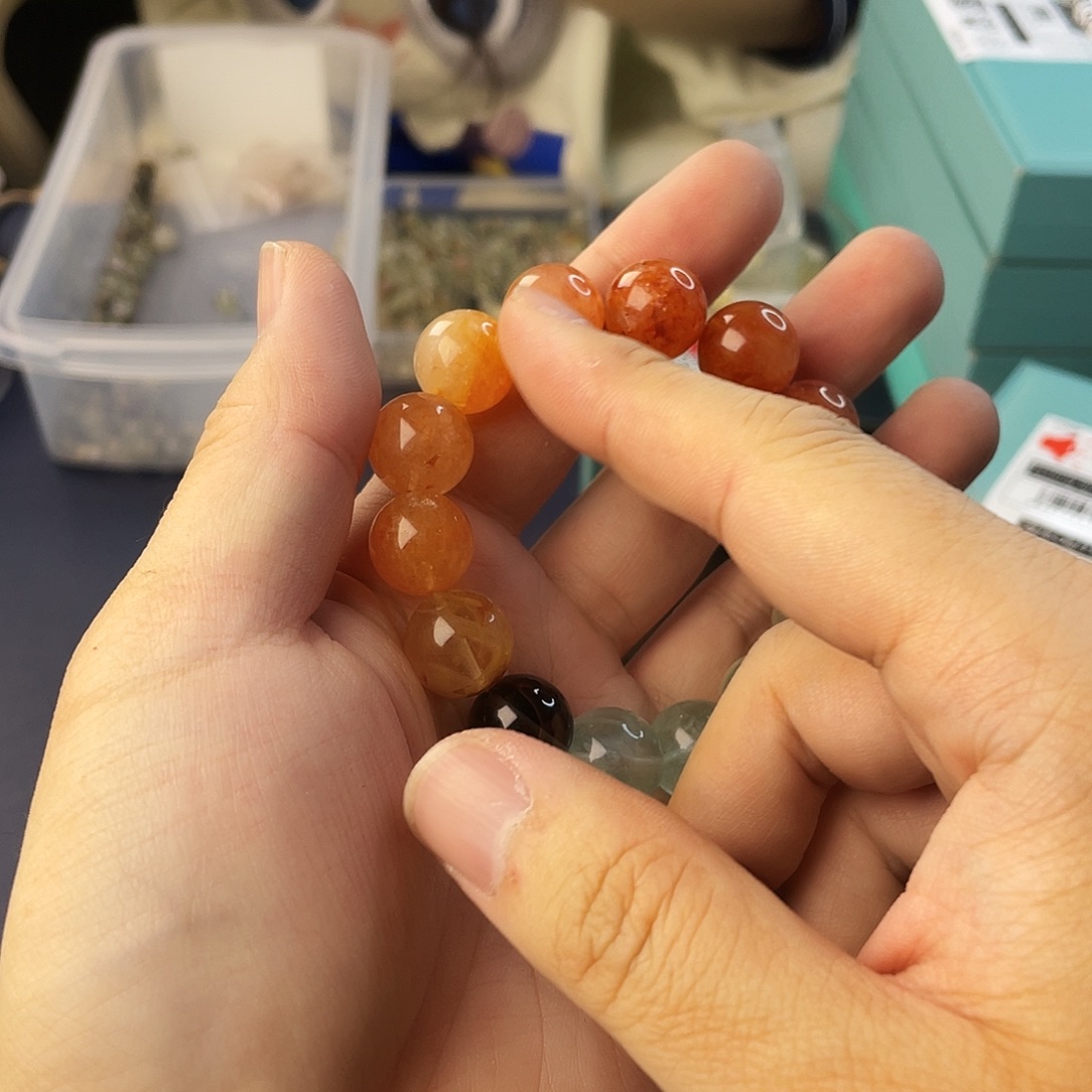 手链水晶银S925镶嵌