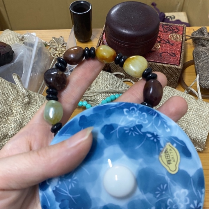 摆件中古工艺品一件