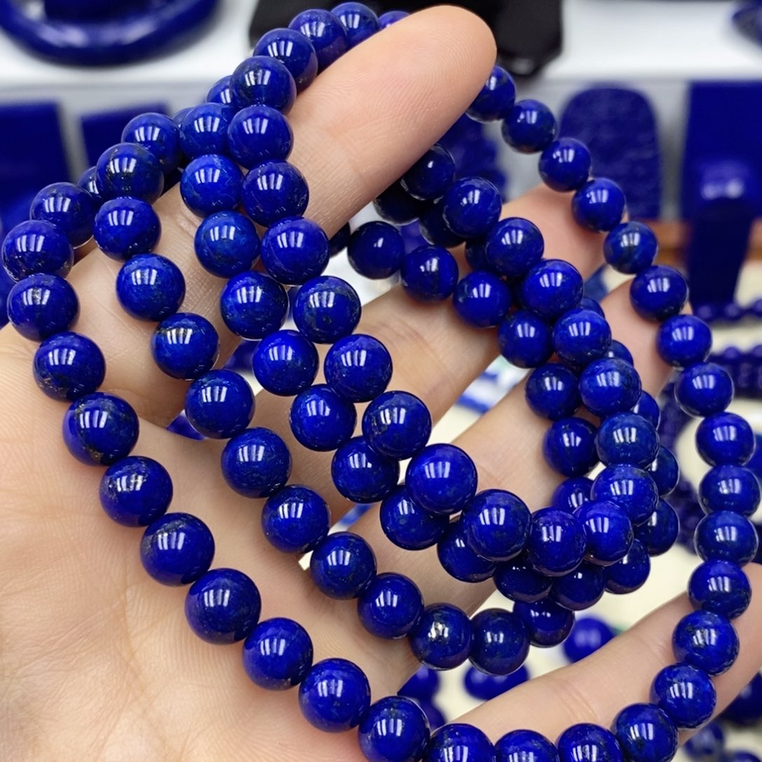 青金石手链未镶嵌