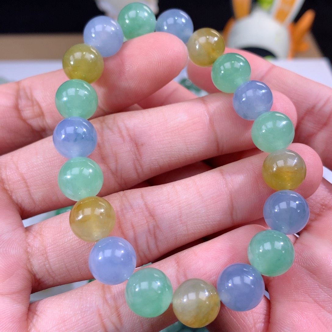 翡翠手链未镶嵌翡翠