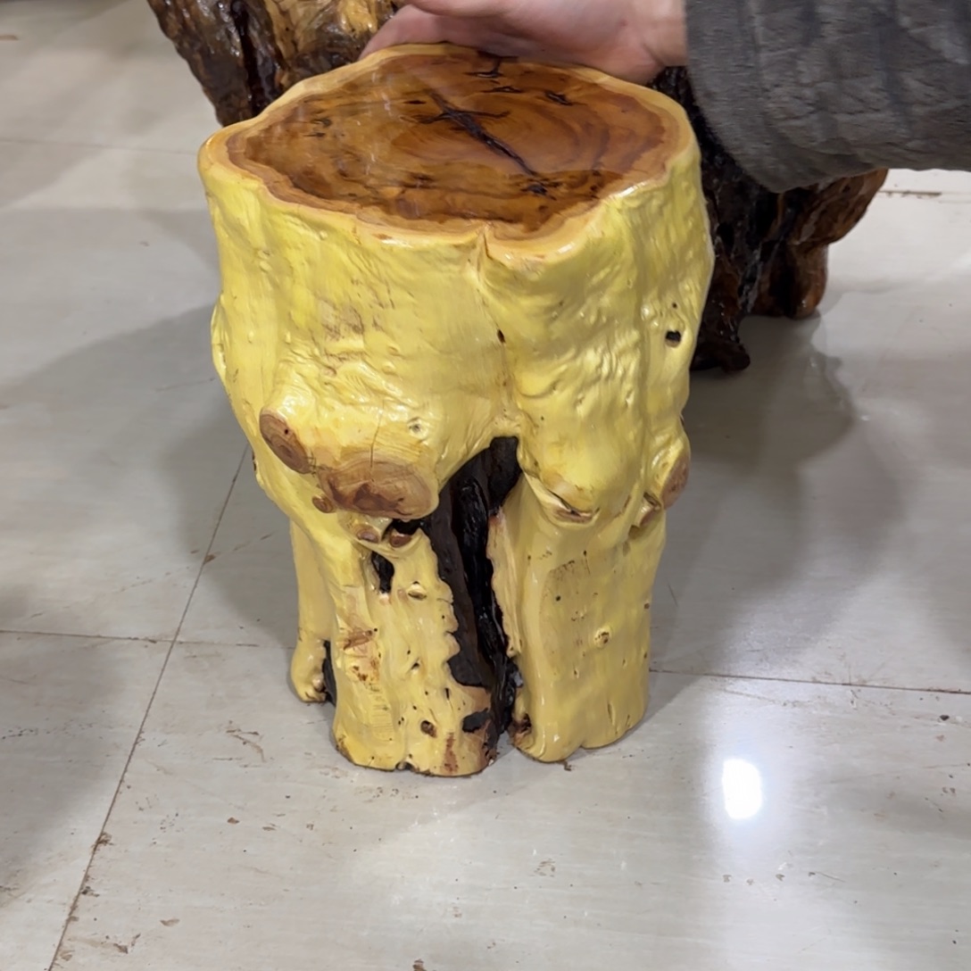 哈***！龙纹鸡心枣木手工艺品 