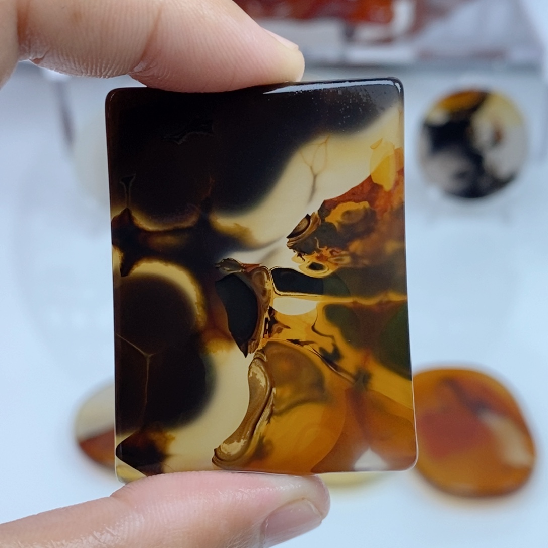 玛瑙/玉髓未镶嵌珠宝半成品