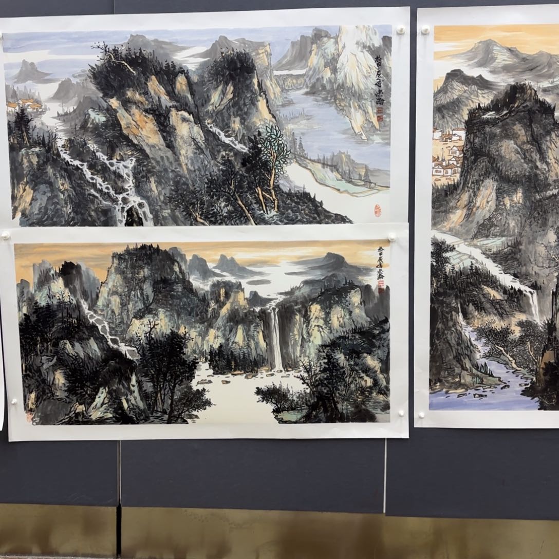 书法暗*王忠海四尺李欣主播