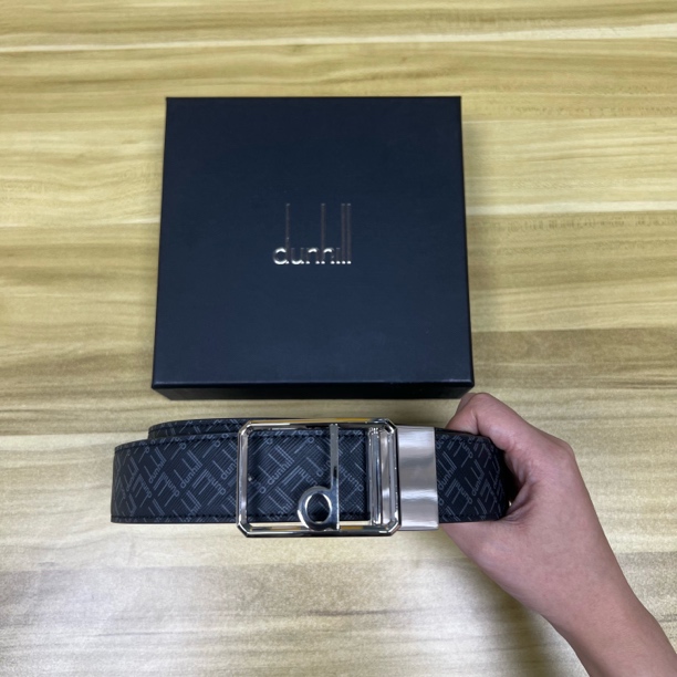 未使用 Dunhill/登喜路 男士皮带腰带/D3995