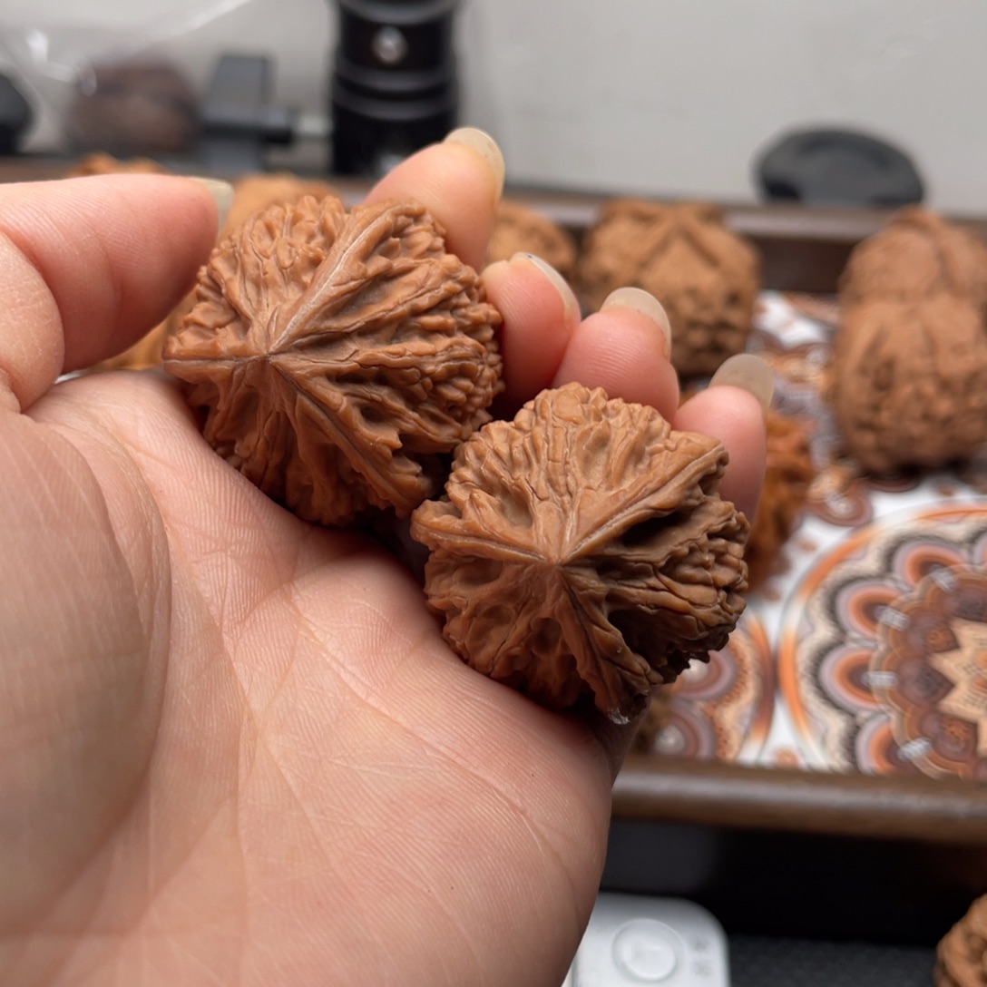 大***玩核桃手串/手链文山三楞35尺全品