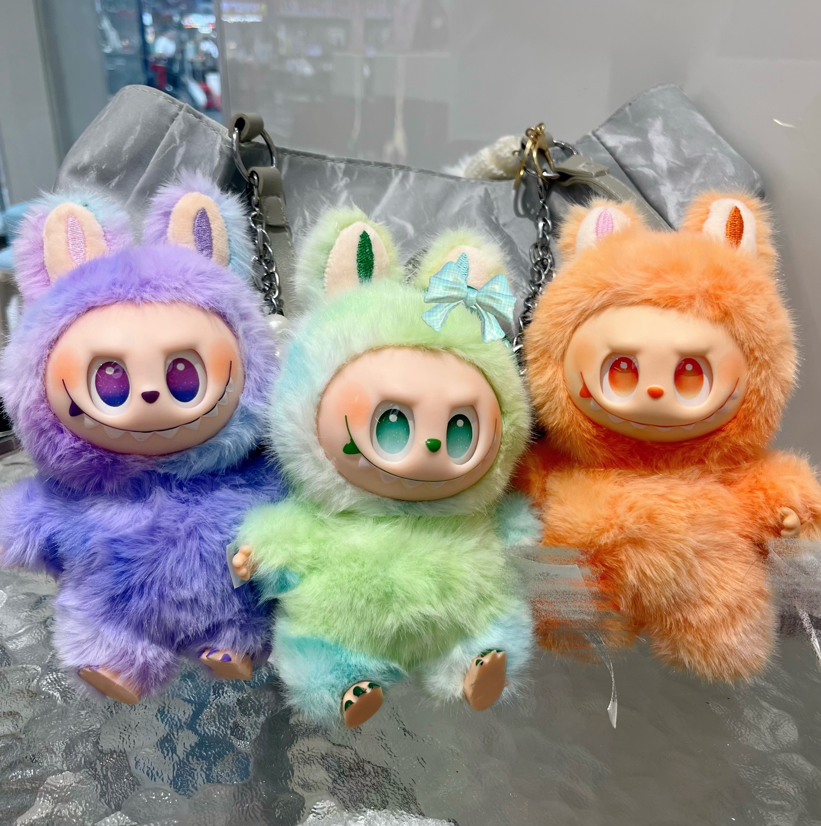 【潮玩公仔】搪胶毛绒娃娃布布玩偶拉布拉嘟新款儿童玩具挂件盲盒